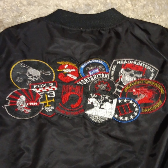 American Stitch brand. Bomber mens sz. XXL. Blk/multi color.. - Picture 7 of 10